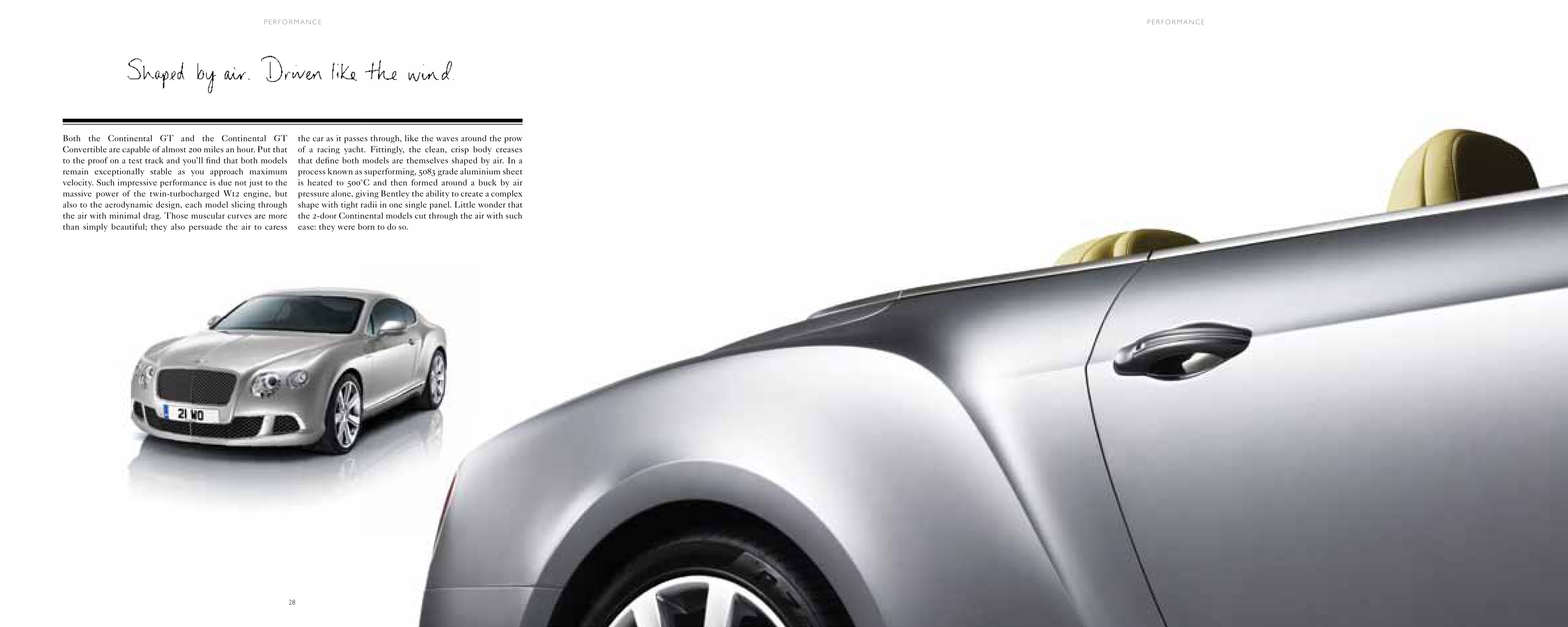 2013 Bentley Continental GT Brochure Page 38
